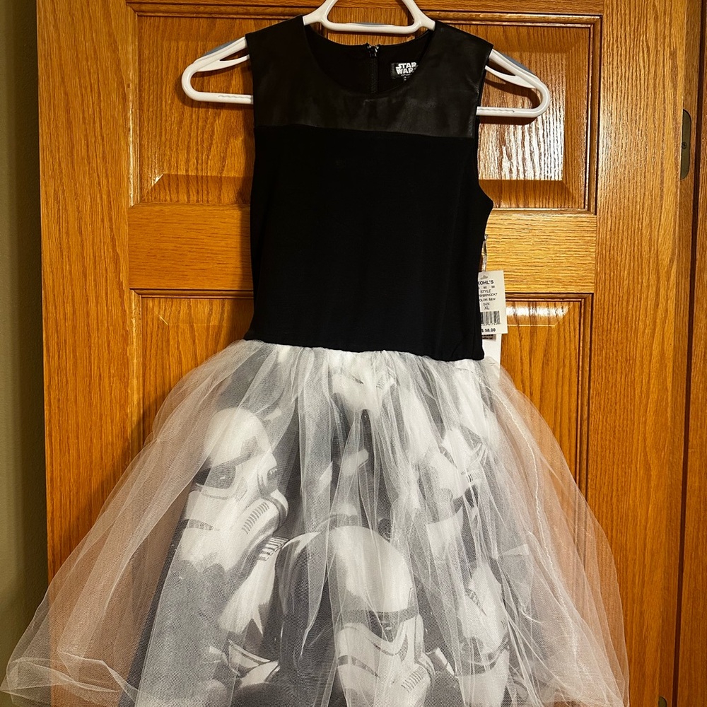 Kohl's Black and White Stormtrooper Costume Dress